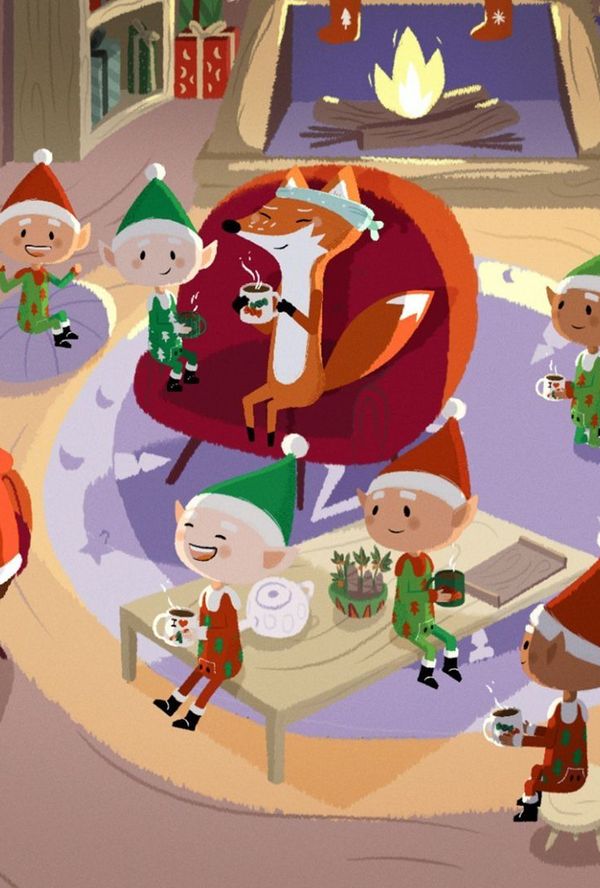 Bilde fra 'Dyrenes magiske jul'