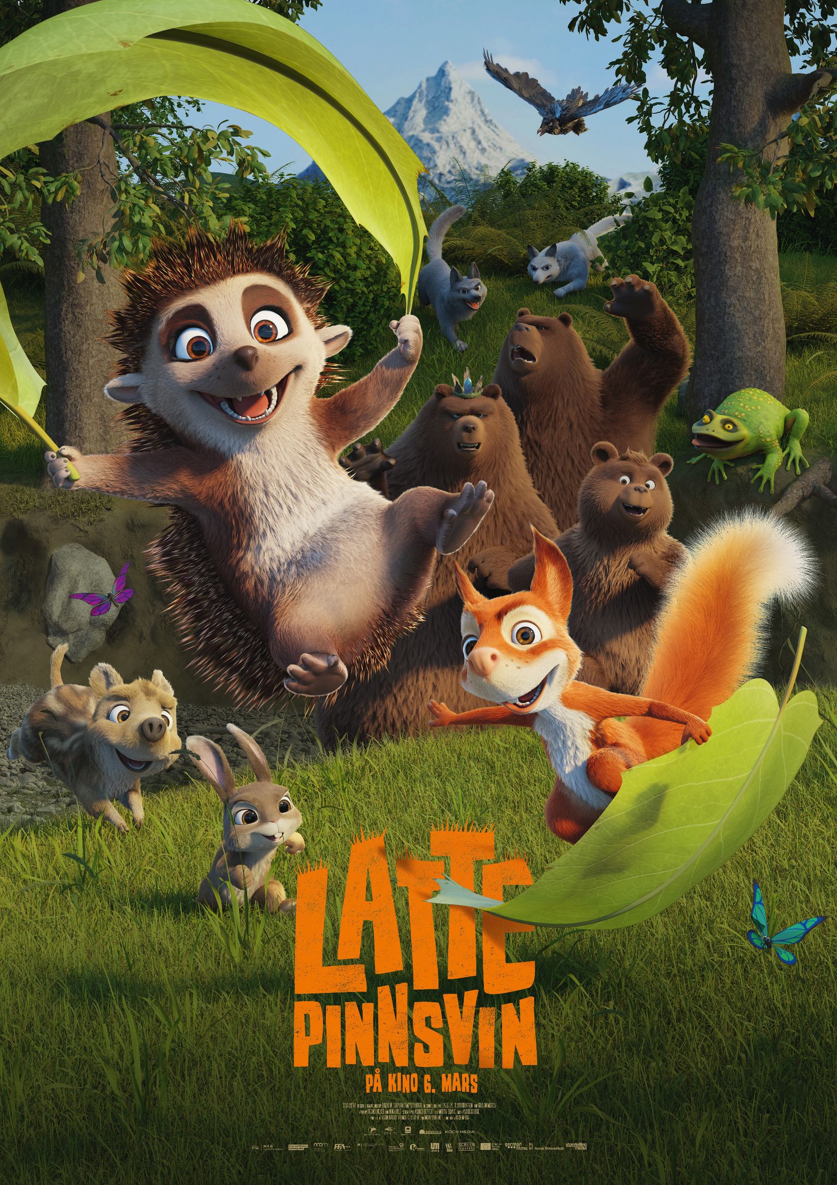 Plakat for 'Latte Pinnsvin'