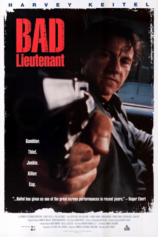 Plakat for 'Bad Lieutenant'