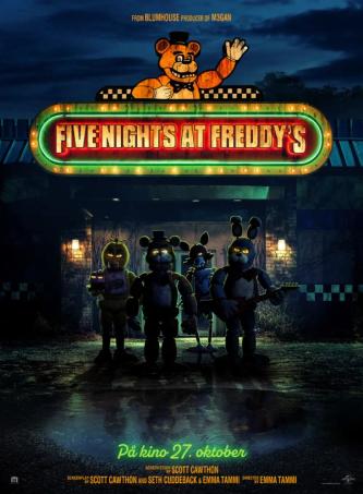 Plakat for 'Five Nights At Freddy's'