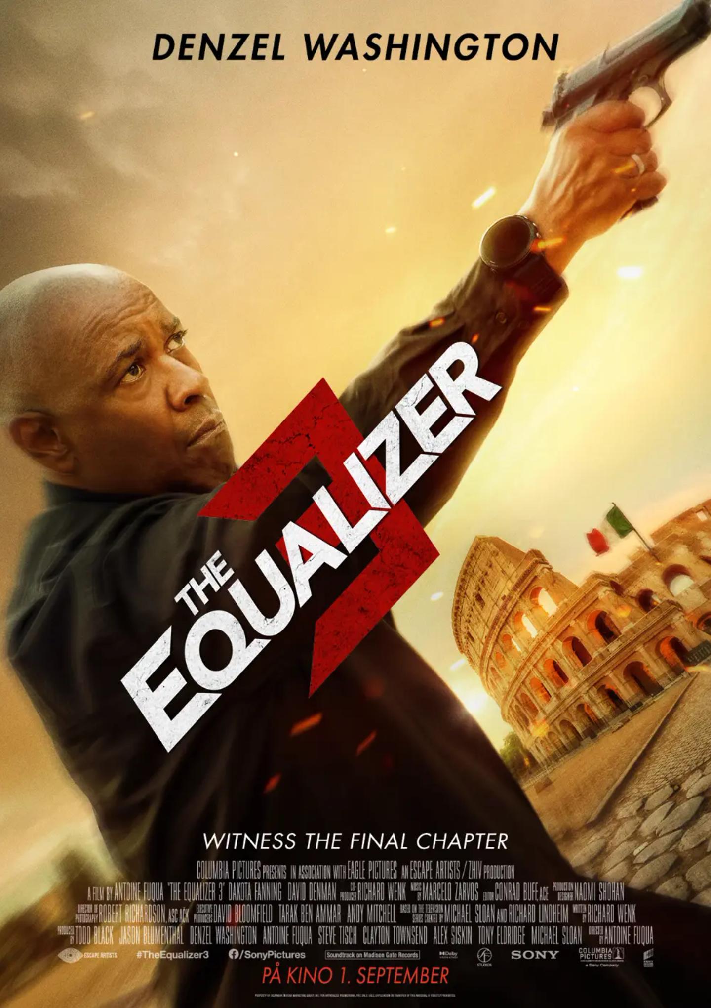 Plakat for 'The Equalizer 3: The Final Chapter'