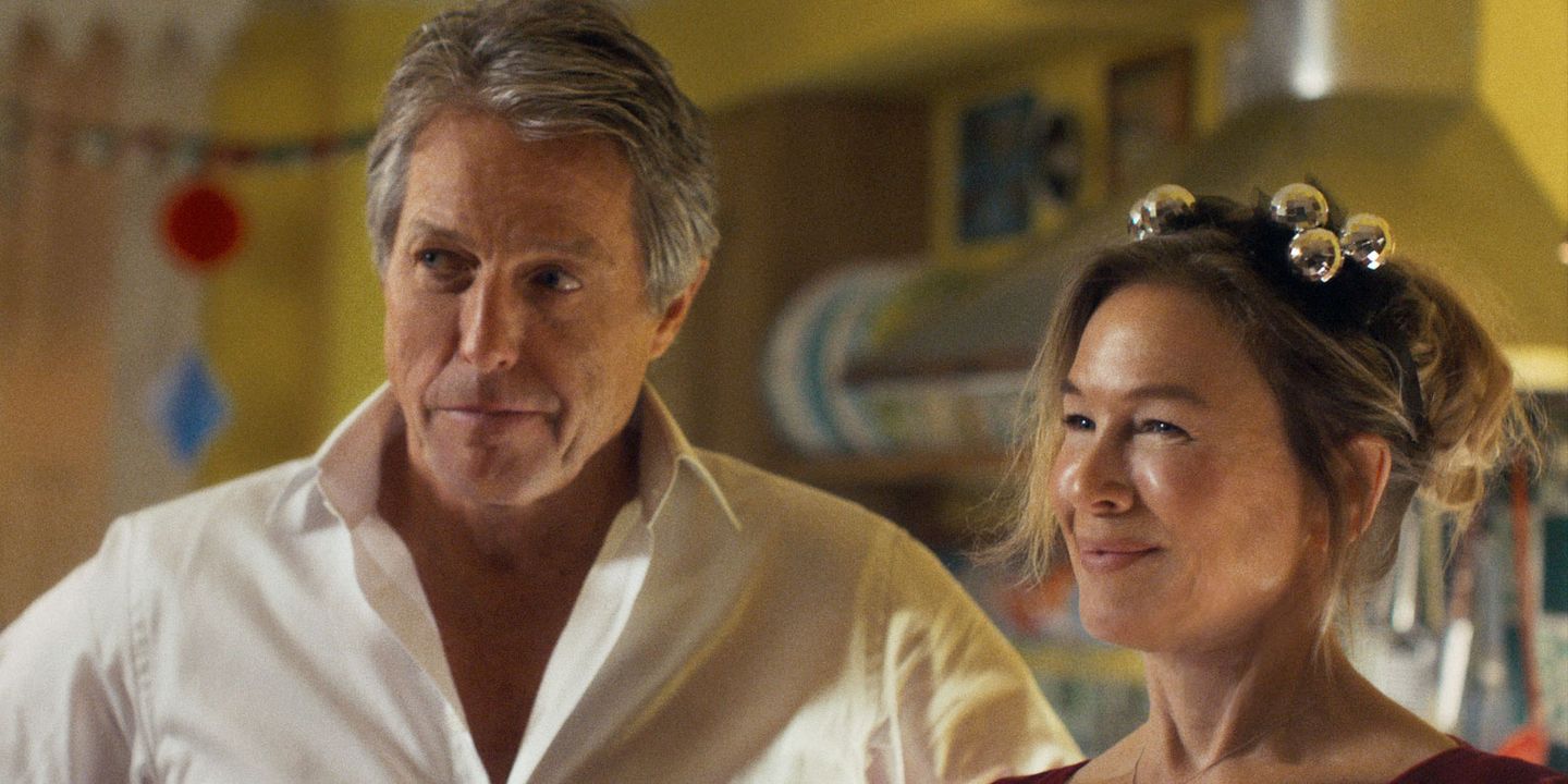 Hugh Grant og Renée Zellweger i Bridget Jones: Mad About the Boy