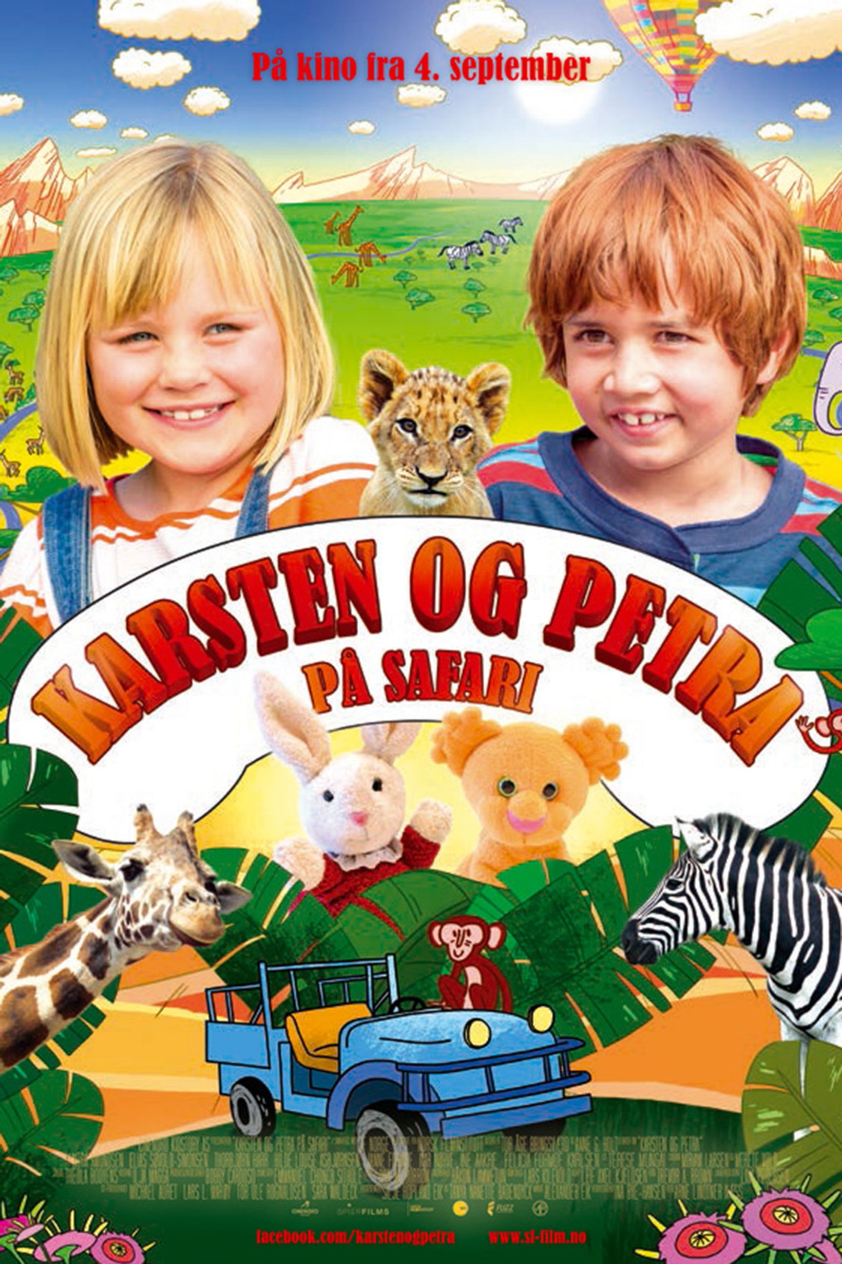 Karsten og Petra på safari