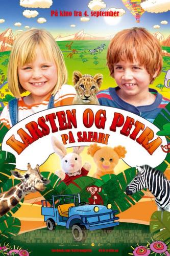 Plakat for 'Karsten og Petra på safari'