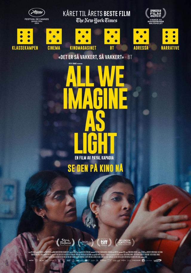 Plakat for 'All We Imagine as Light'