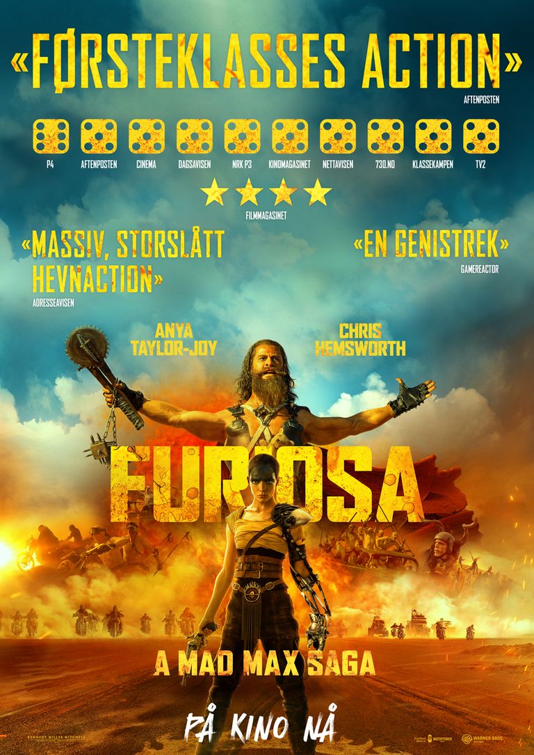 Plakat for 'Furiosa:  A Mad Max Saga'