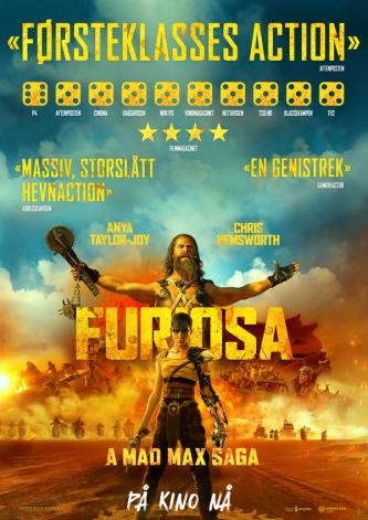 Plakat for 'Furiosa: A Mad Max Saga'