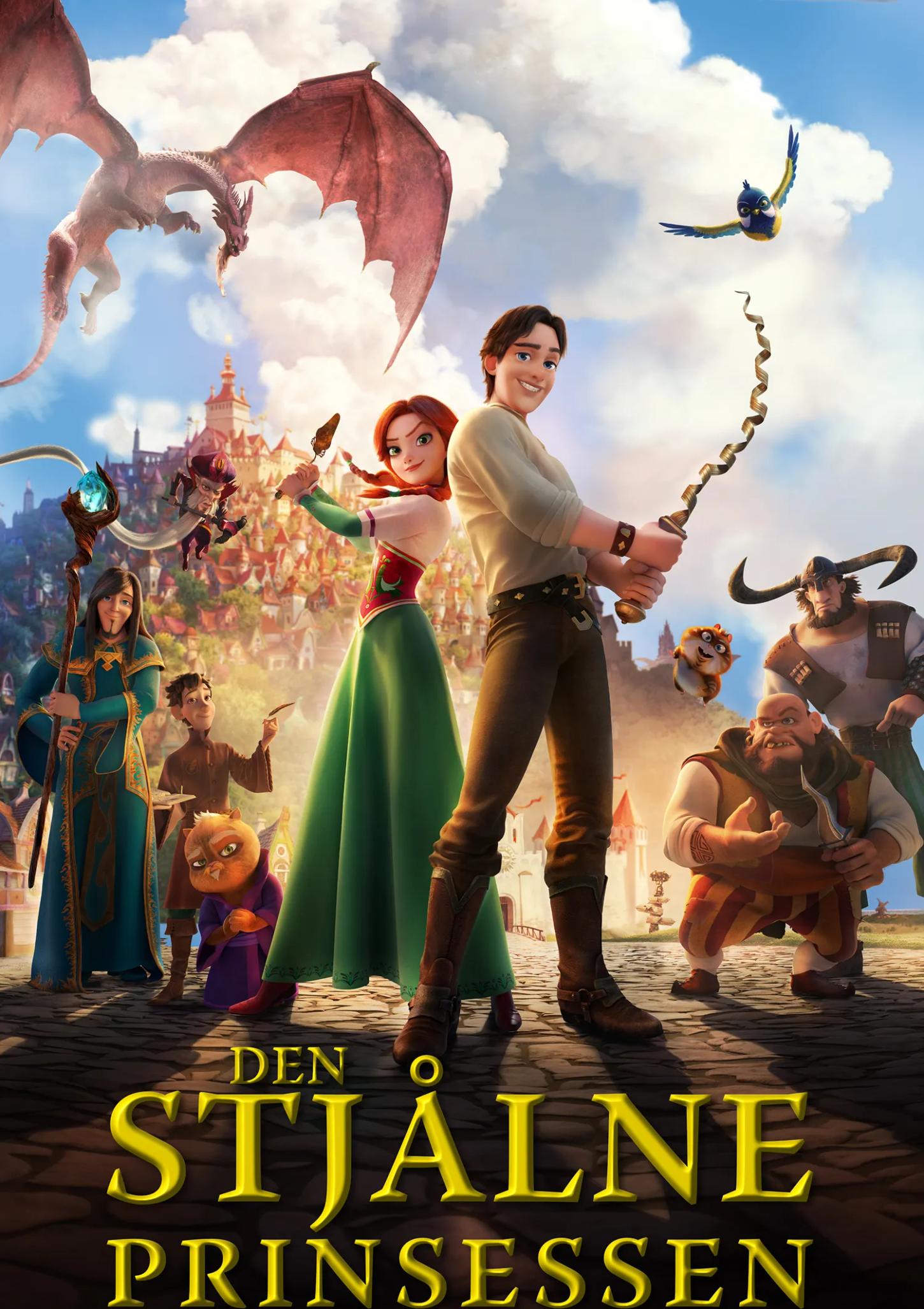 Plakat for 'Den Stjålne Prinsessen'