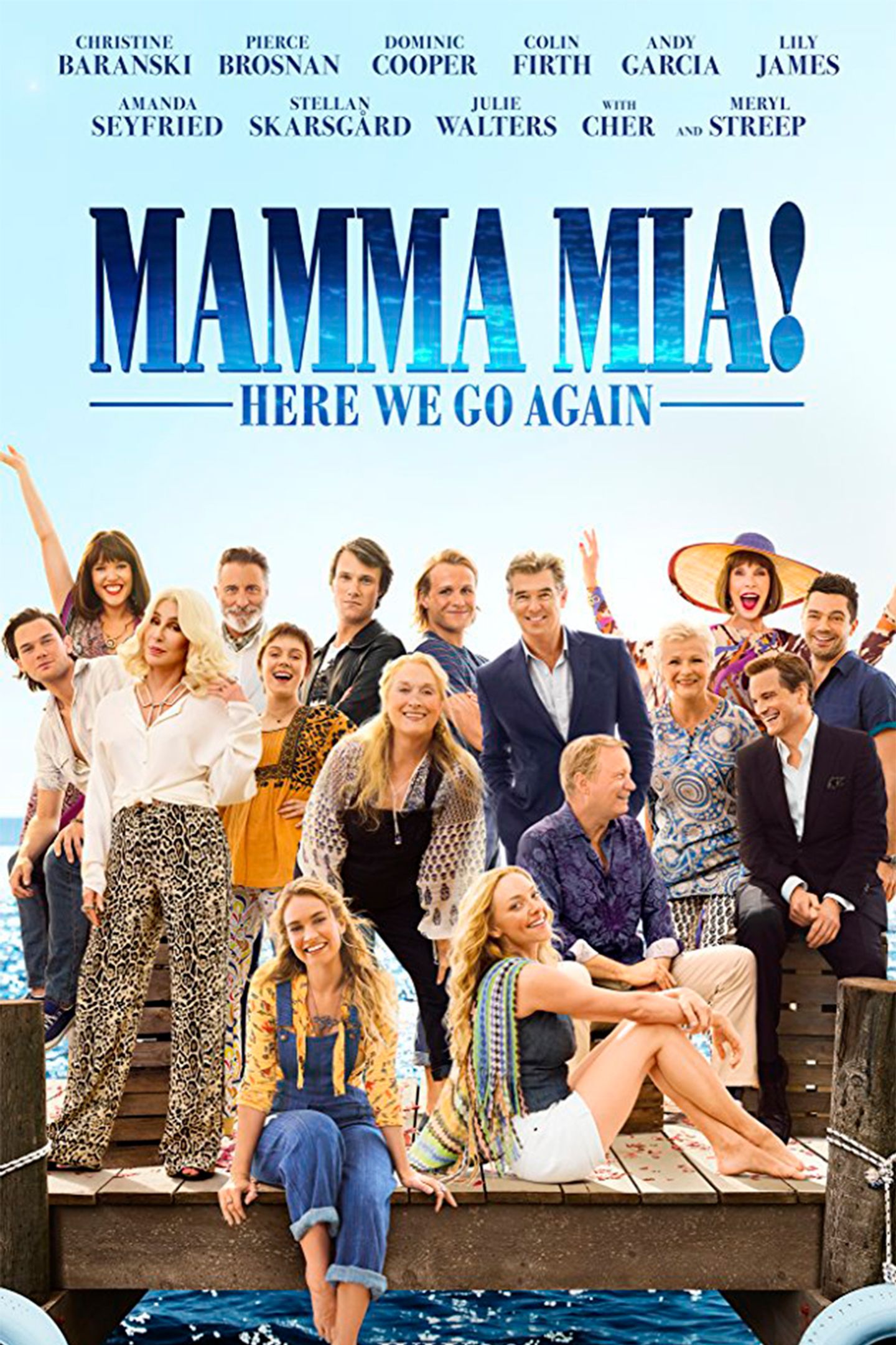 Plakat for 'Mamma Mia! Here We Go Again!'