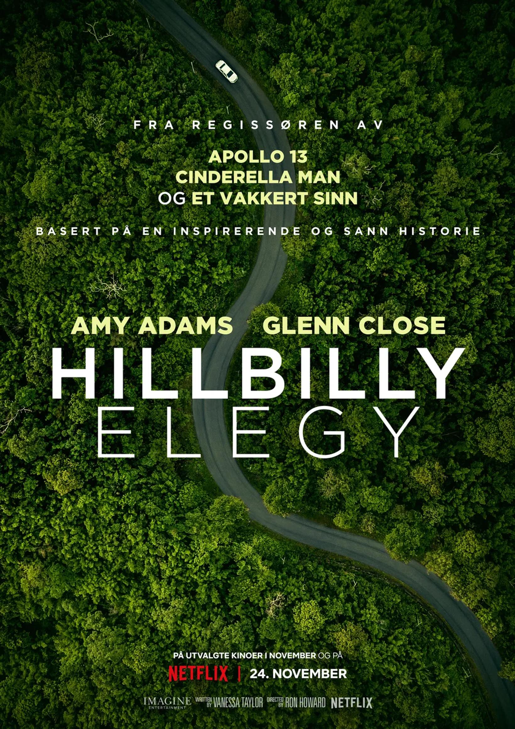 Plakat for 'Hillbilly Elegy'