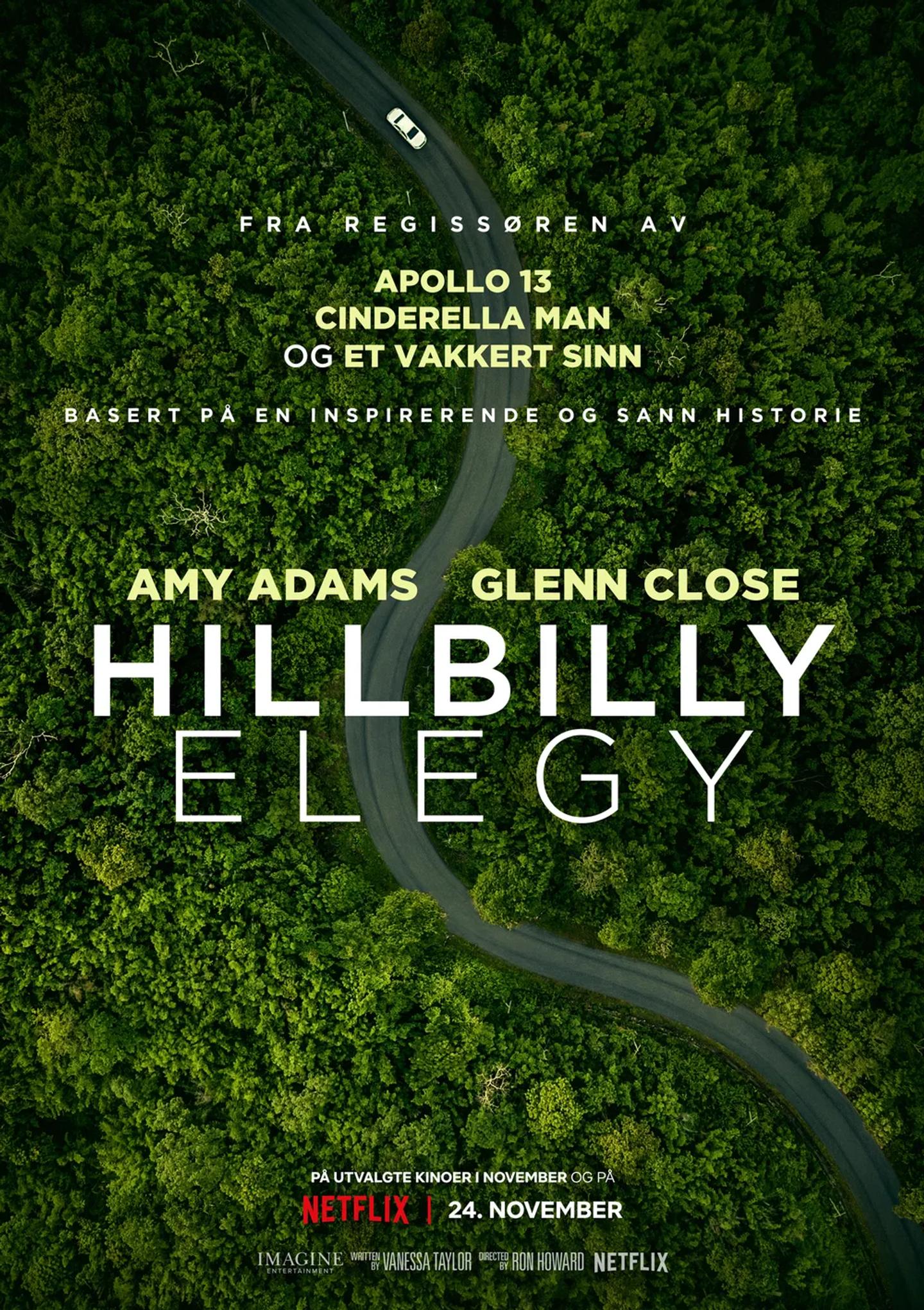 Plakat for 'Hillbilly Elegy'