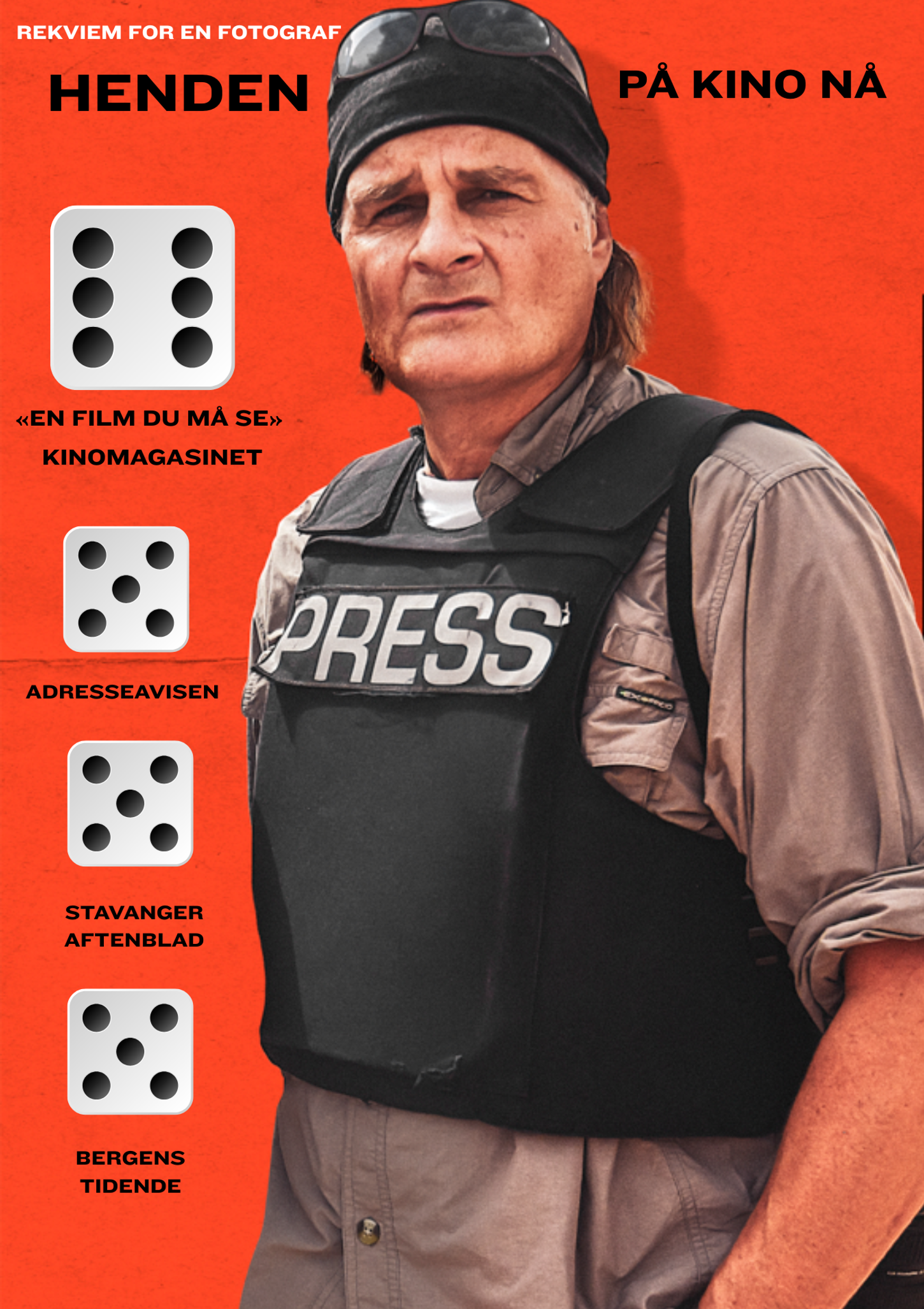 Plakat for 'Henden – rekviem for en fotograf'