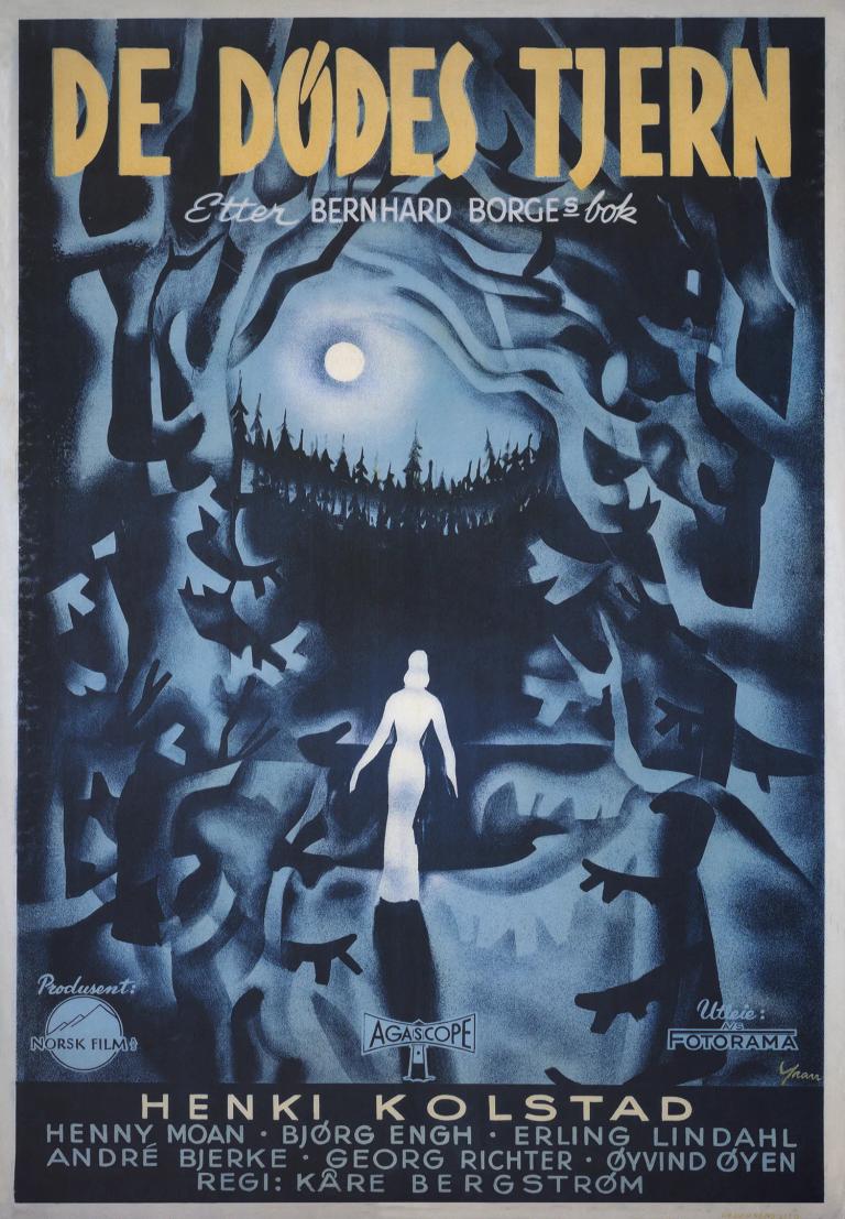 Plakat for 'De dødes tjern (1958)'