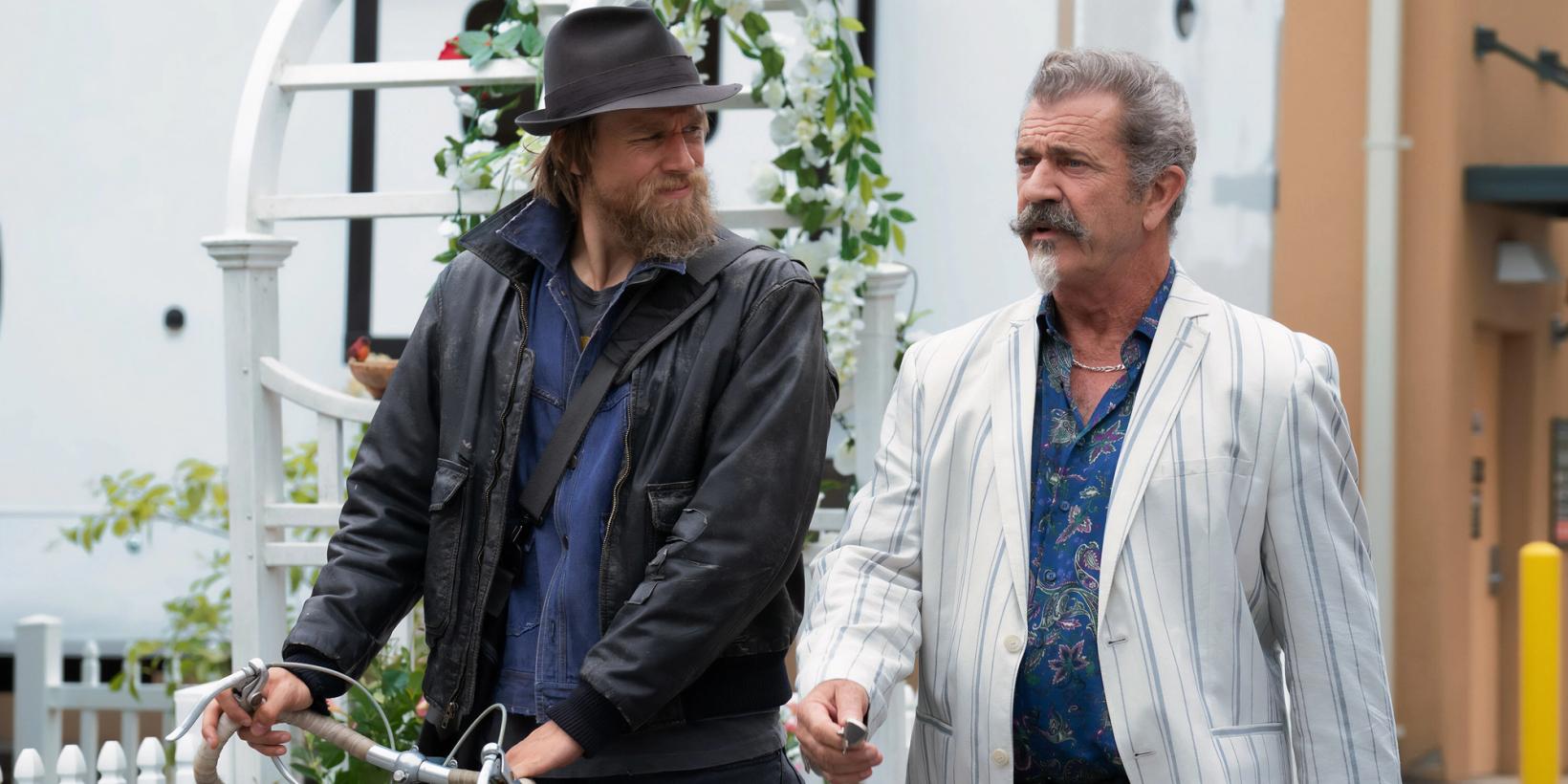 Charlie Hunnam og Mel Gibson i Last Looks