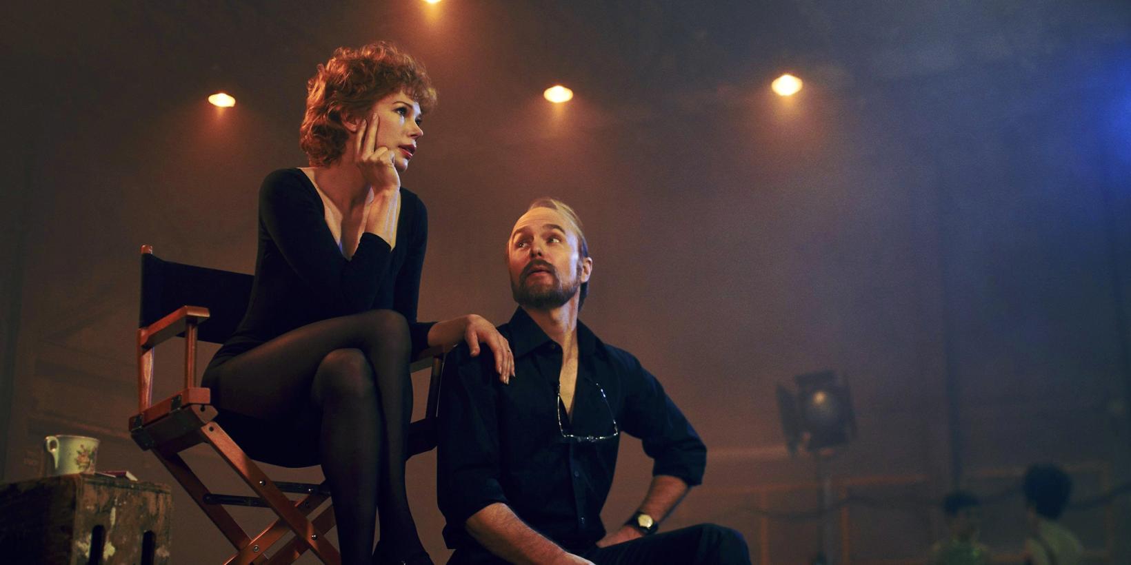 Michelle Williams og Sam Rockwell i Fosse/Verdon