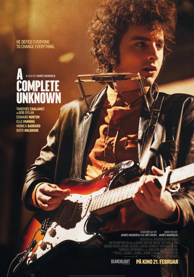 Plakat for 'A Complete Unknown'