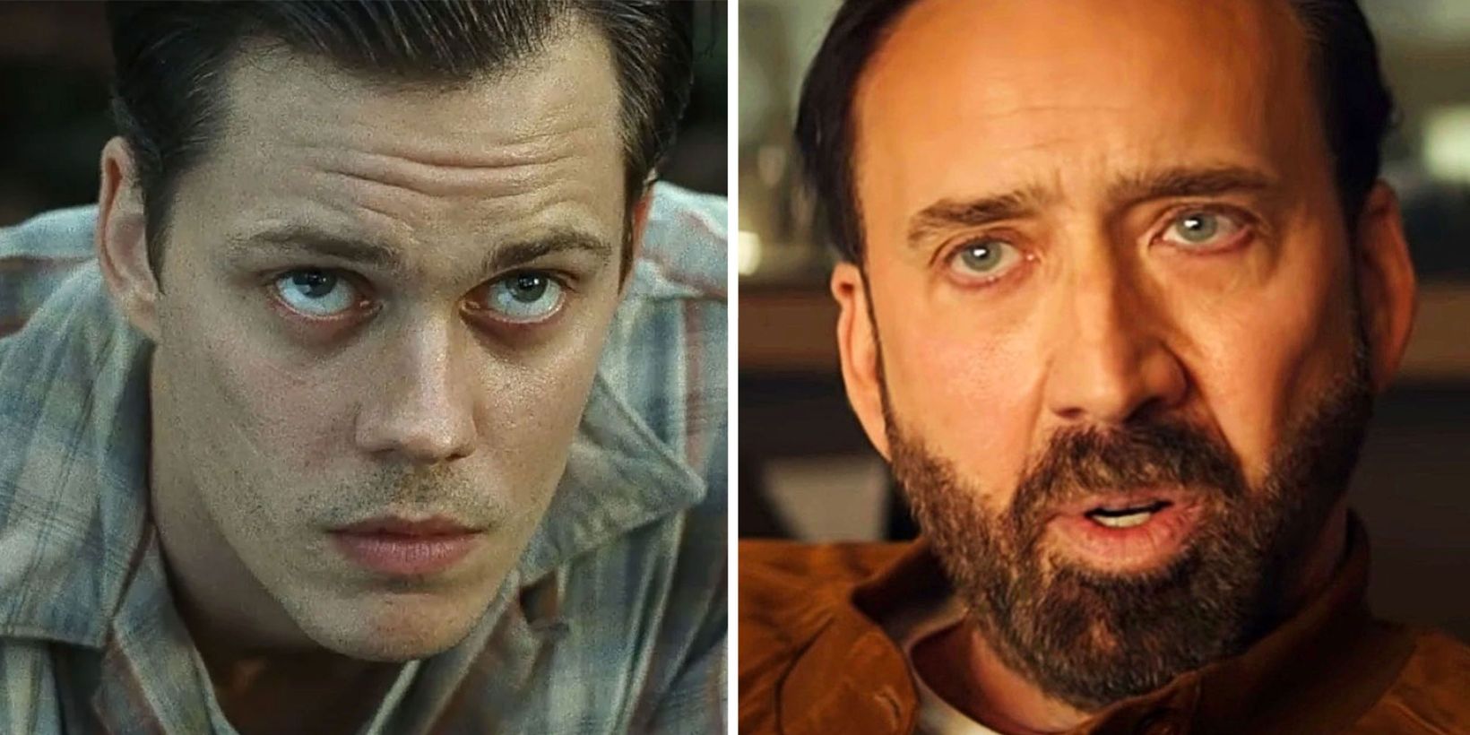 Bill Skarsgård og Nicolas Cage