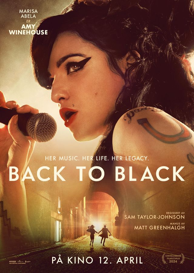 Plakat for 'Back to Black'