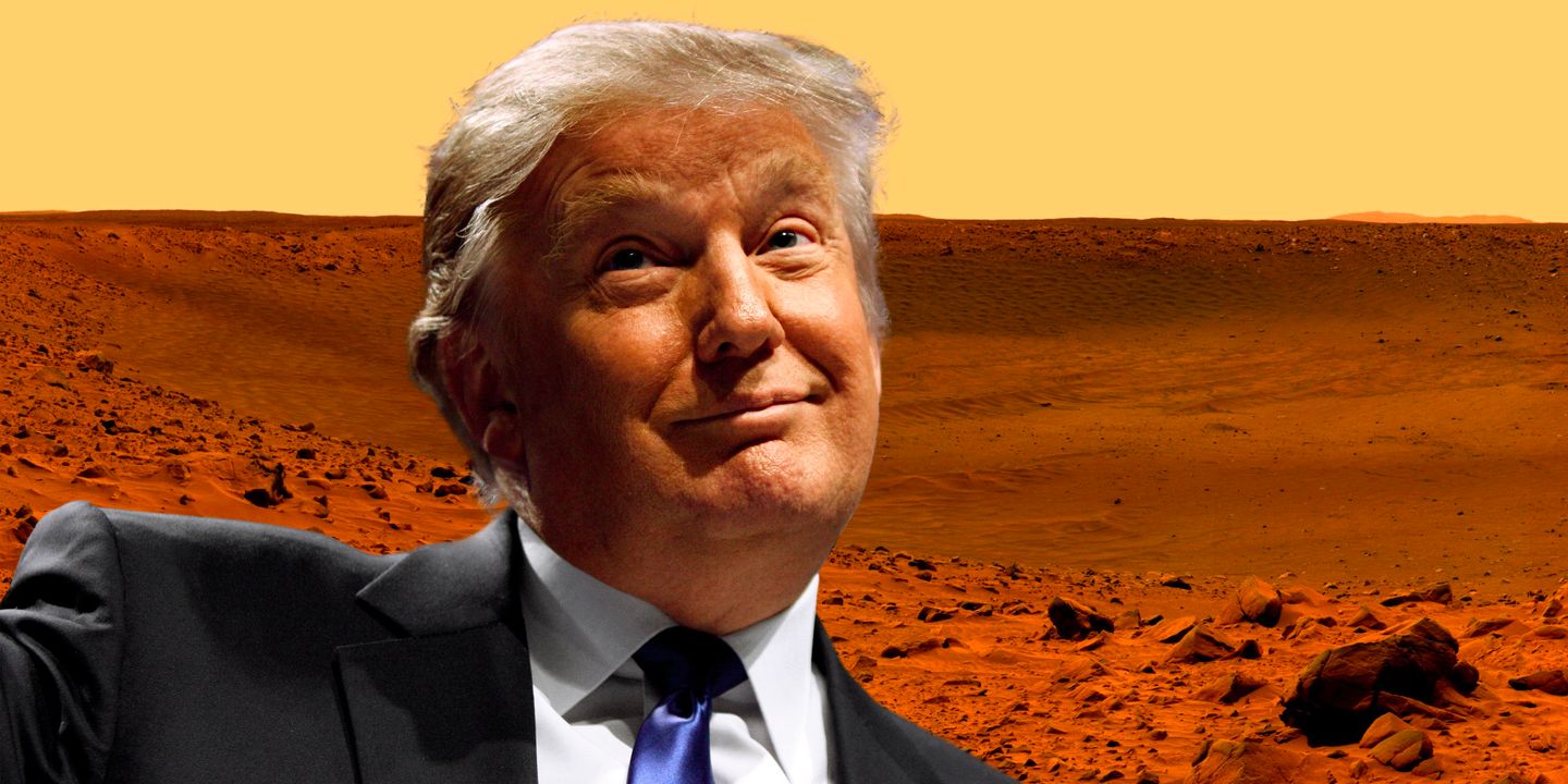 Donald Trump på Mars