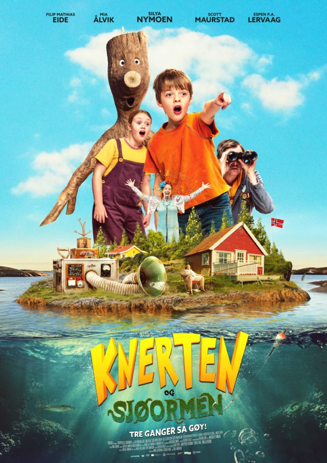 Lillebror og Eddy i Knerten og sjøormen