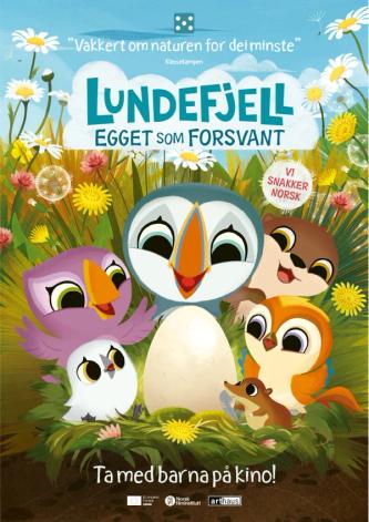 Plakat for 'Lundefjell - egget som forsvant'