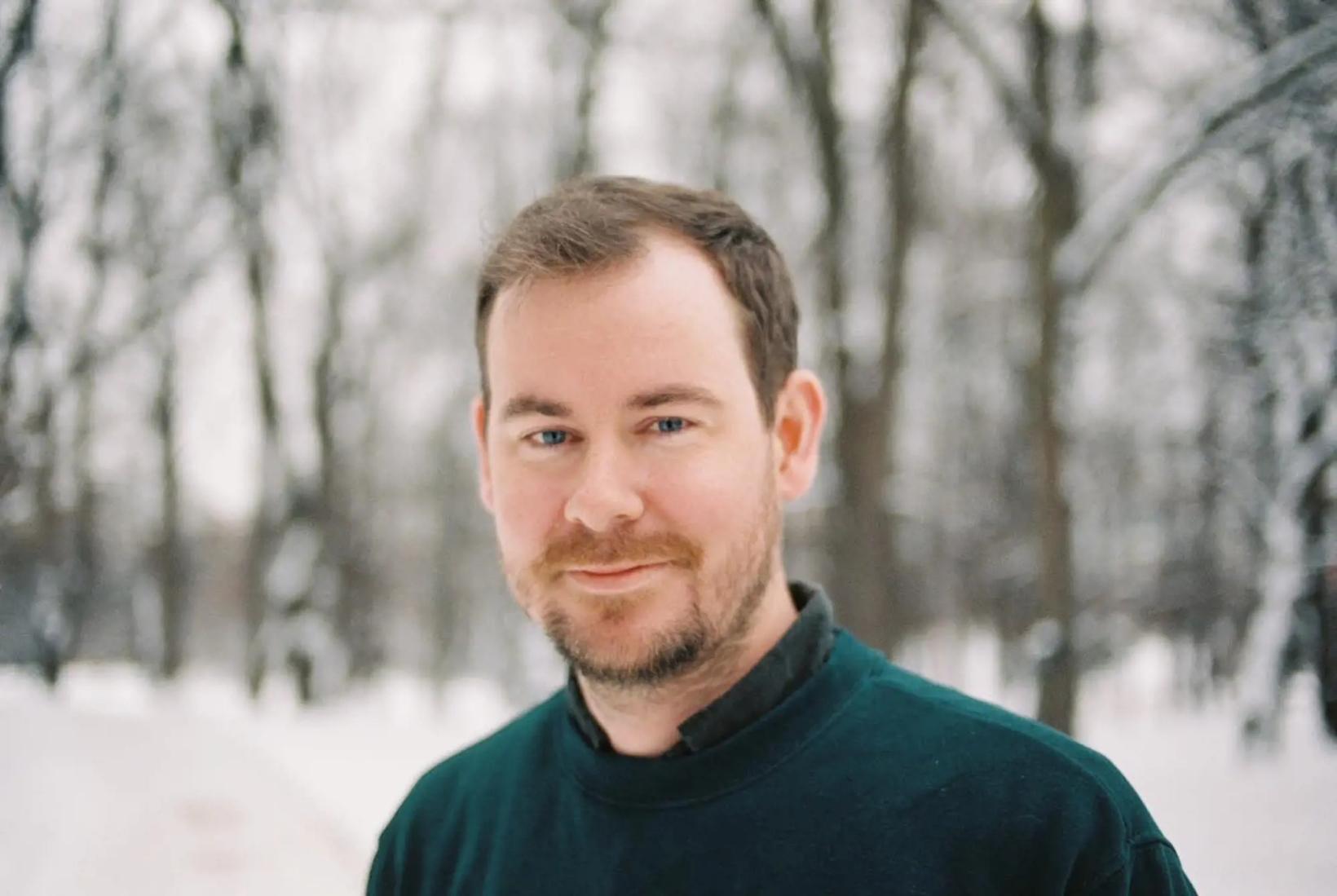 Henrik Martin Dahlsbakken smiling for the camera