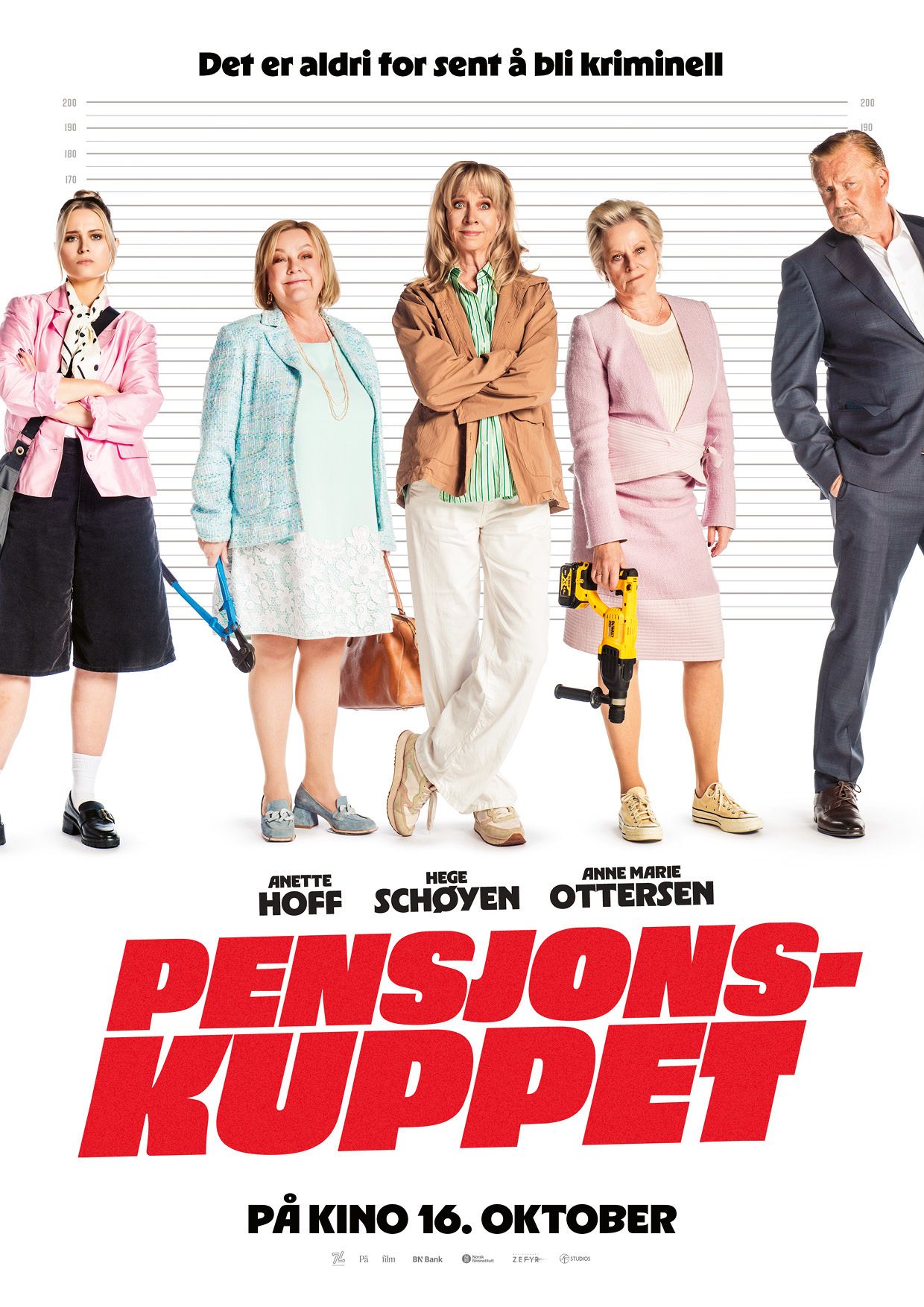 Plakat for 'Pensjonskuppet'
