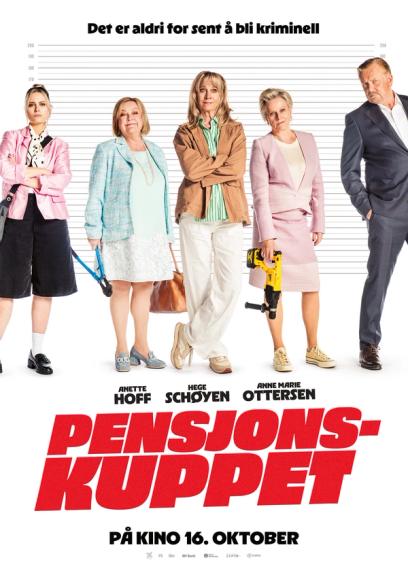 Plakat for 'Pensjonskuppet'