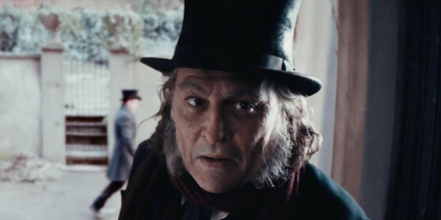 Johnny Depp i Ebenezer