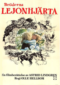 Plakat for 'Brødrene Løvehjerte (1977)'