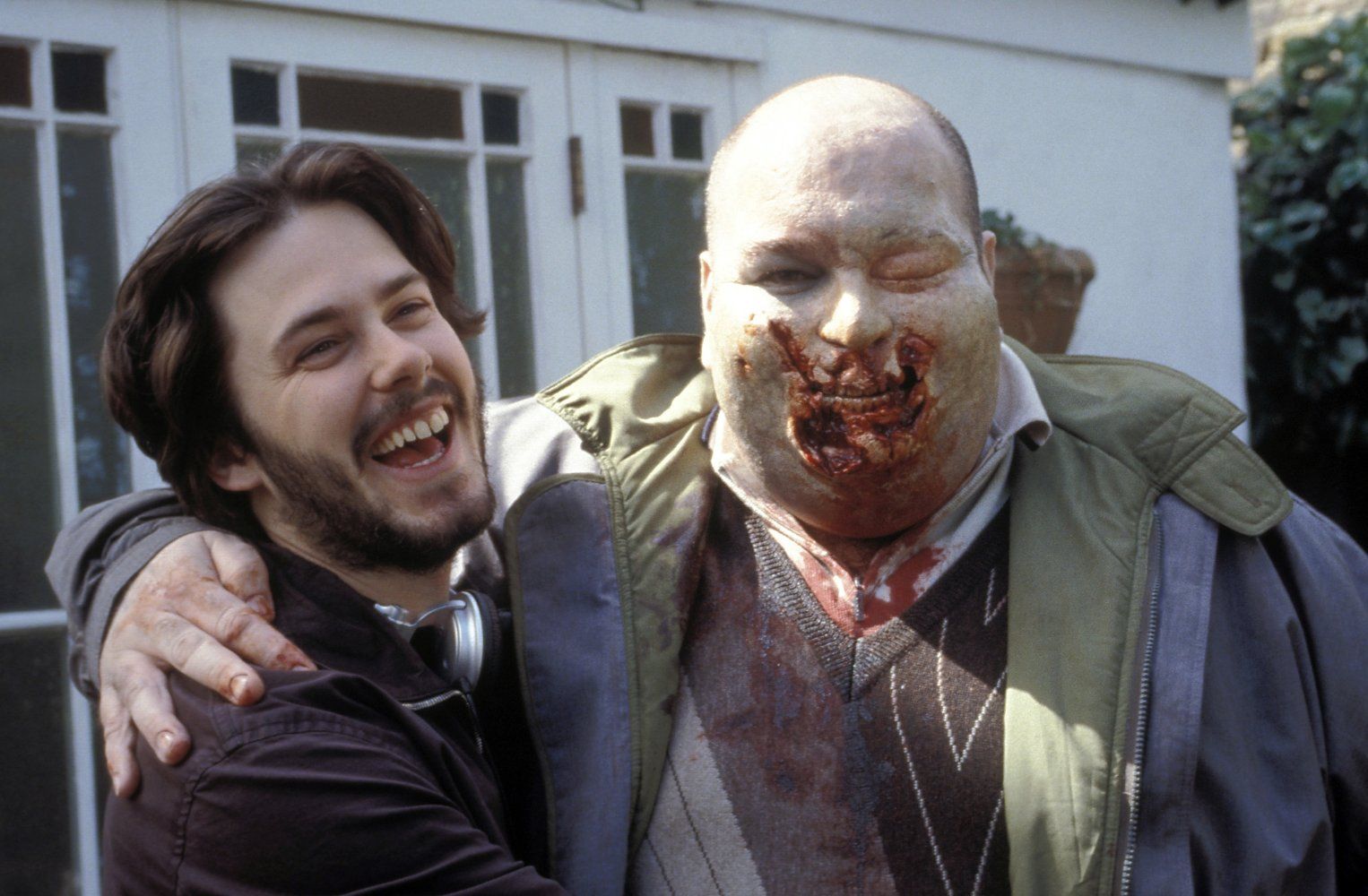 Mark Donovan og Edgar Wright i Shaun of the Dead (2004)