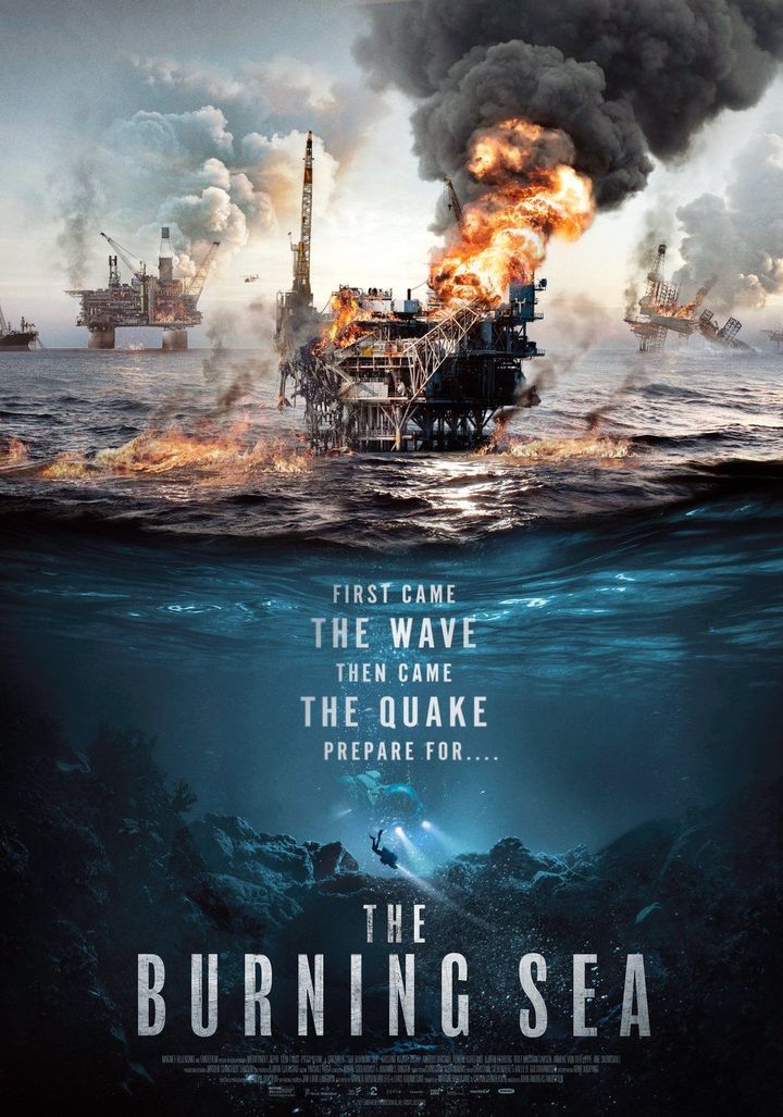 "The Burning Sea" – amerikansk plakat til Nordsjøen