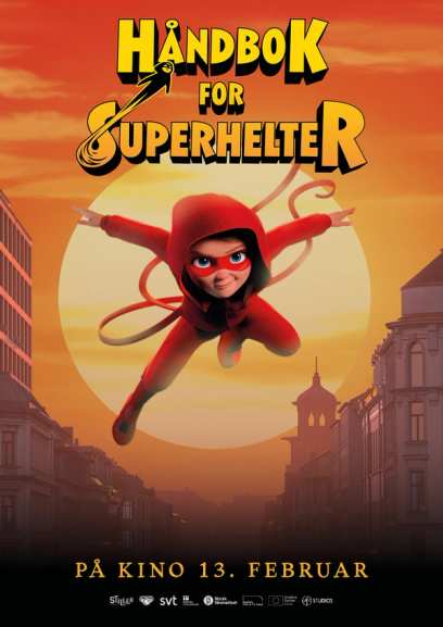 Plakat for 'Håndbok for superhelter'