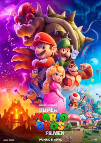 Plakat for 'Super Mario Bros. filmen'