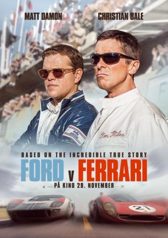 Plakat for 'Ford v Ferrari'