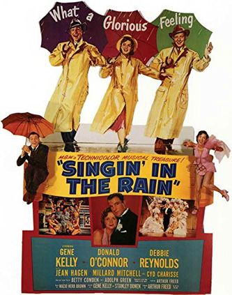 Plakat for 'Singin' in the Rain'