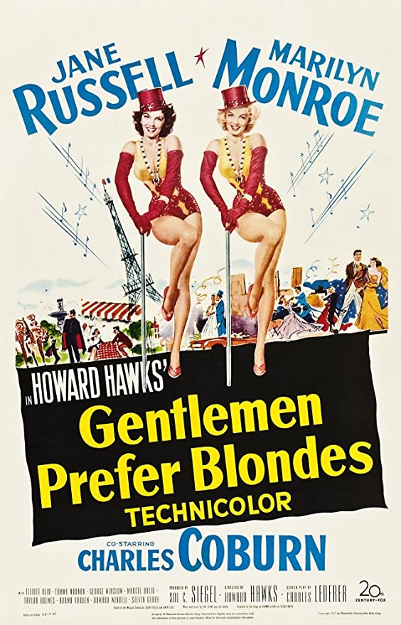 Gentlemen prefer Blondes