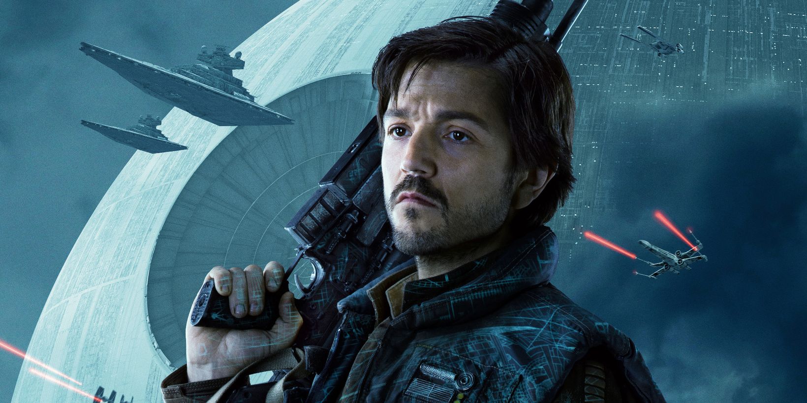 Diego luna som Cassian Andor i Rogue One: A Star Wars Story