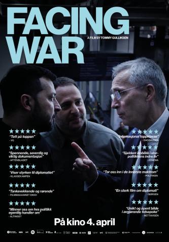 Plakat for 'Stoltenberg – Facing War'