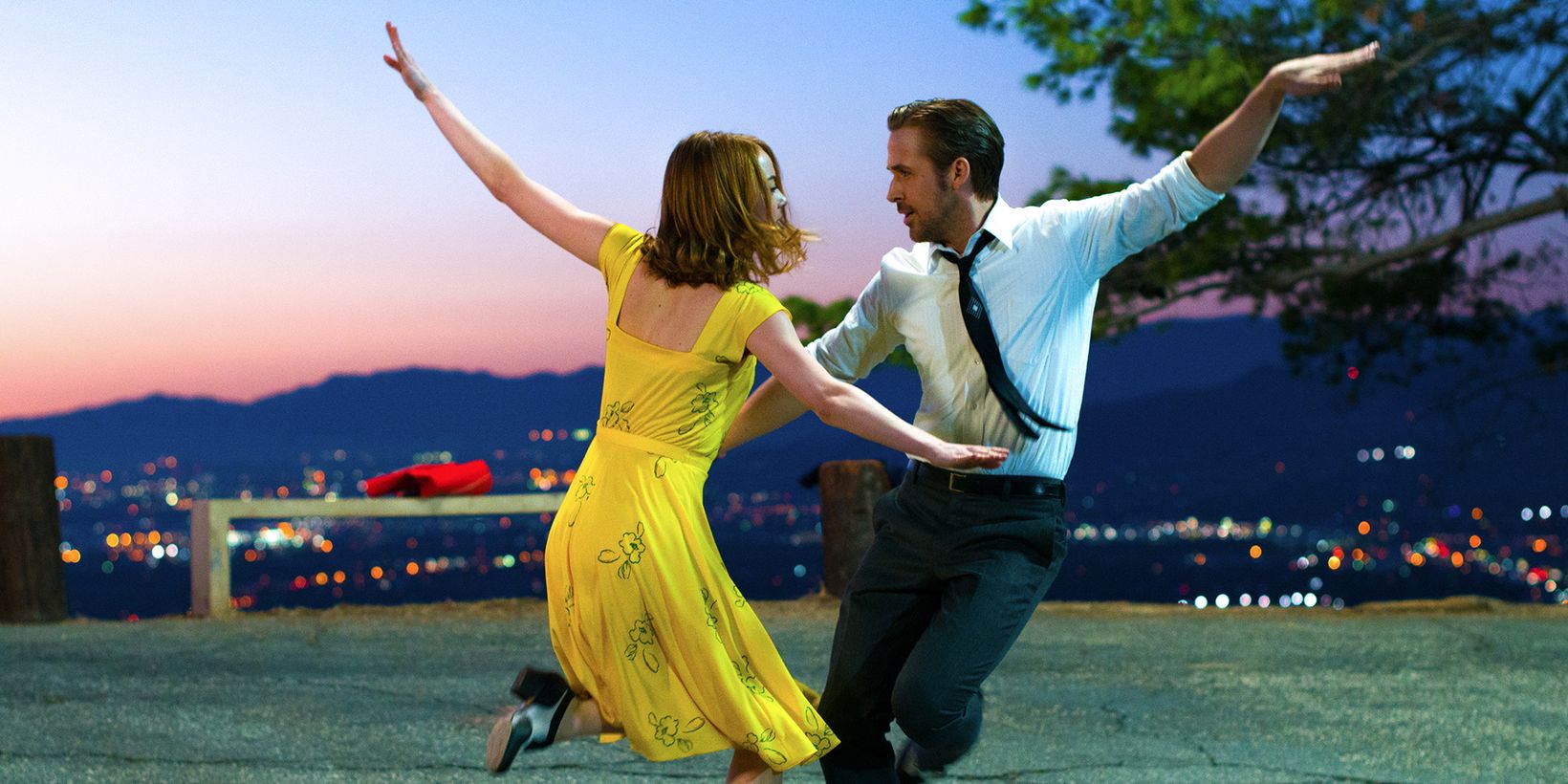 Emma Stone og Ryan Gosling i La La Land