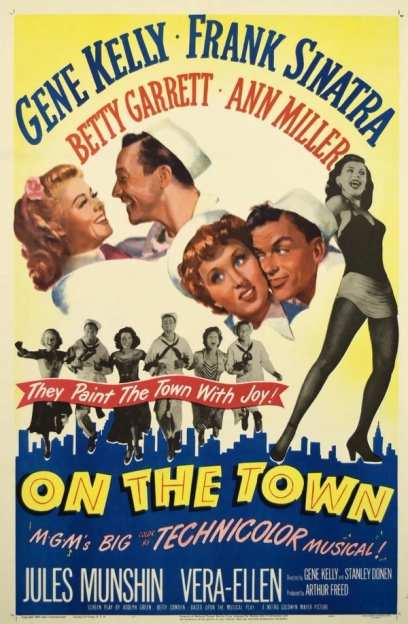 Plakat for 'On the Town'