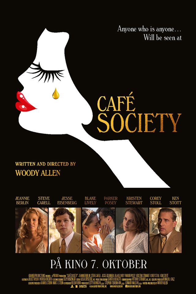 Jesse Eisenberg og Kristen Stewart i Café Society