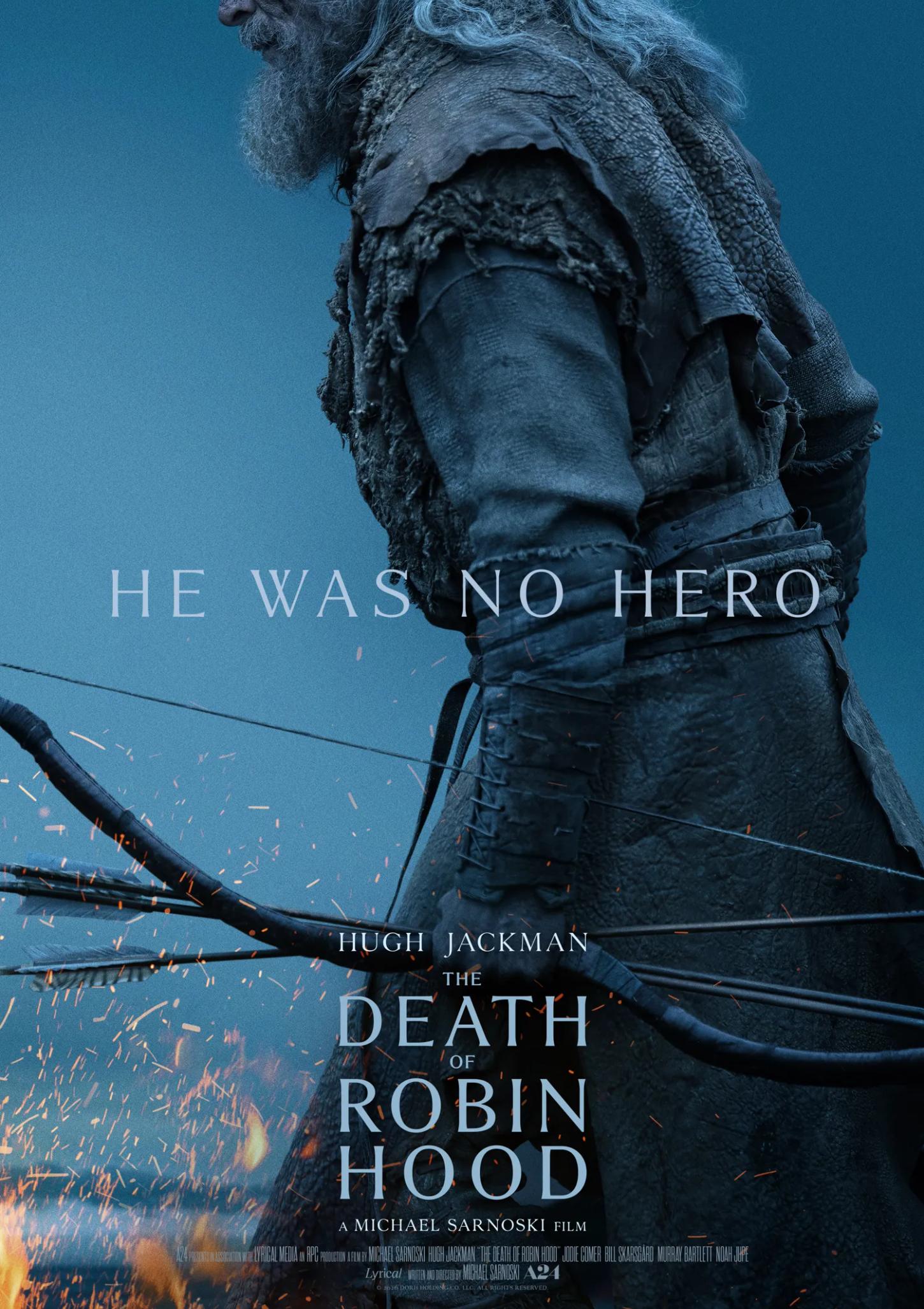Plakat for 'THE DEATH OF ROBIN HOOD'