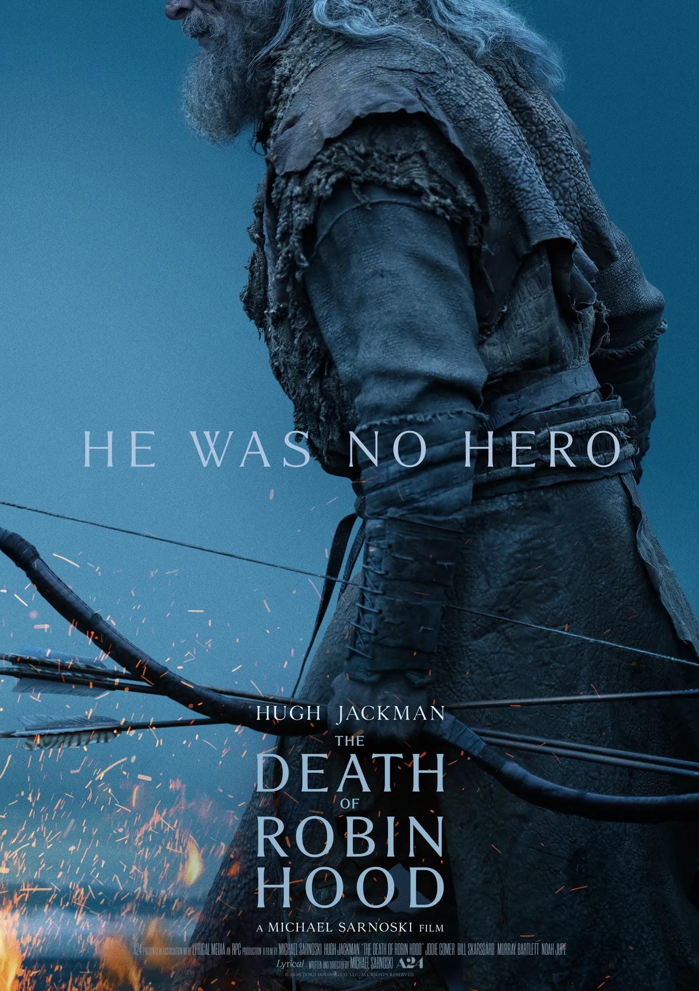 Plakat for 'The Death of Robin Hood'