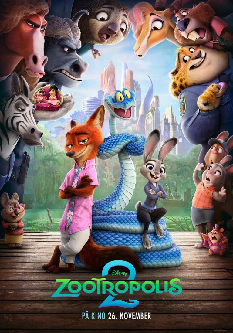 Plakat for 'Zootropolis 2'