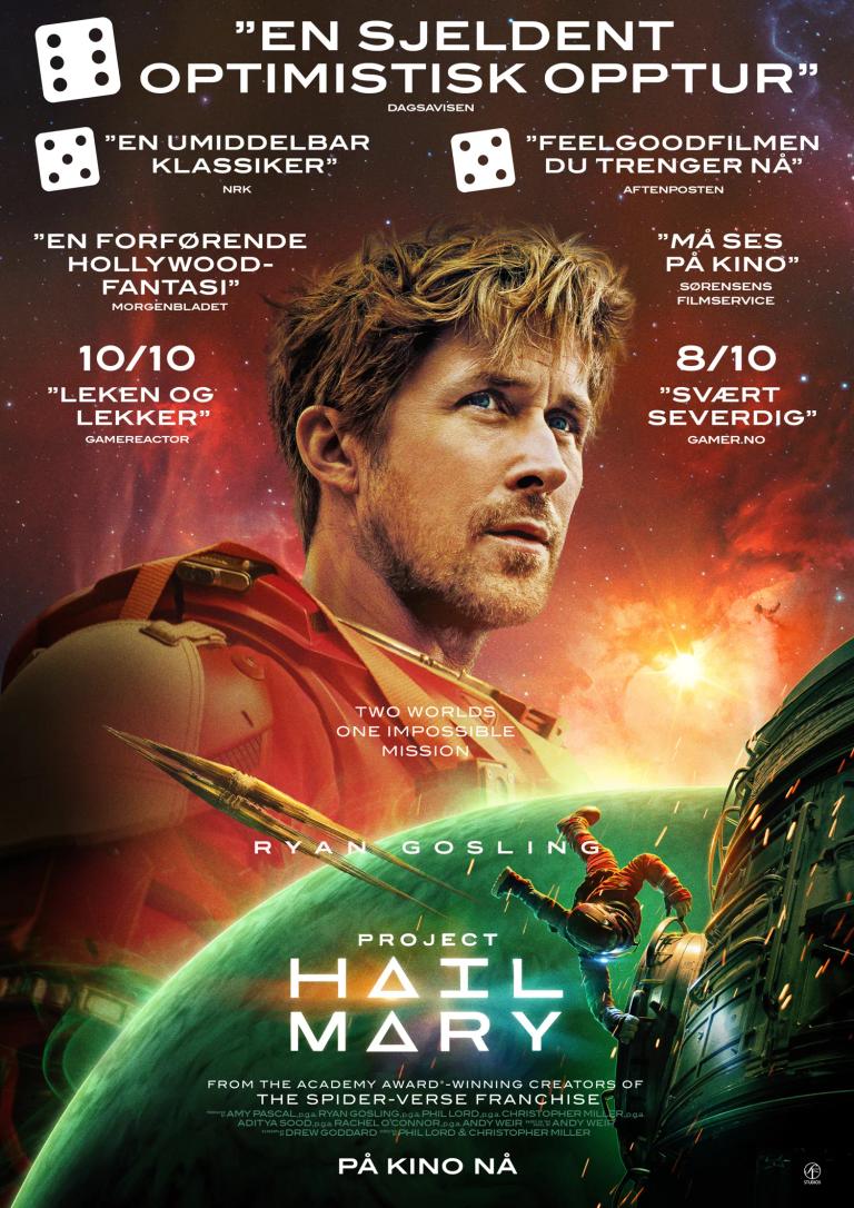 Plakat for 'Project Hail Mary'