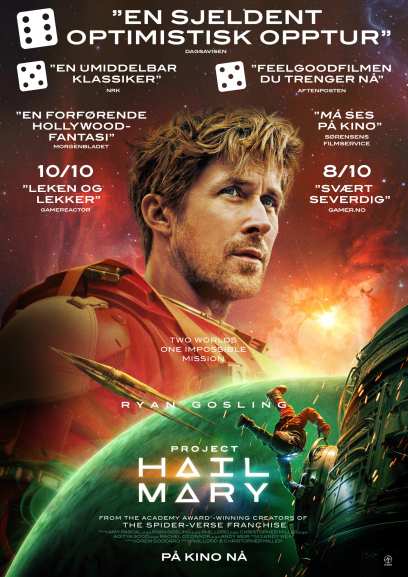 Plakat for 'Project Hail Mary'