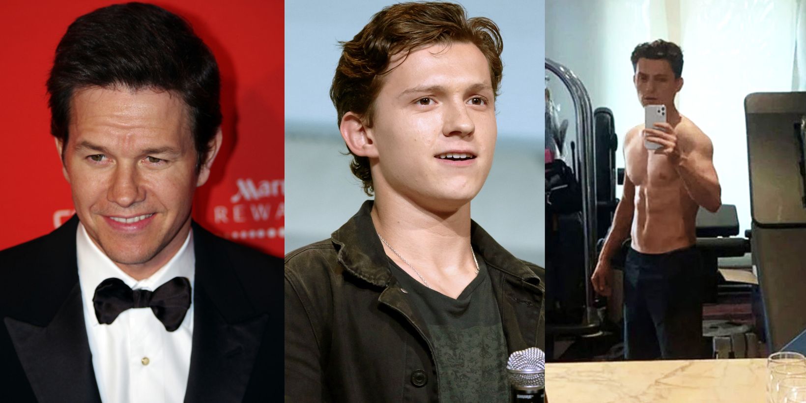 Mark Wahlberg og Tom Holland