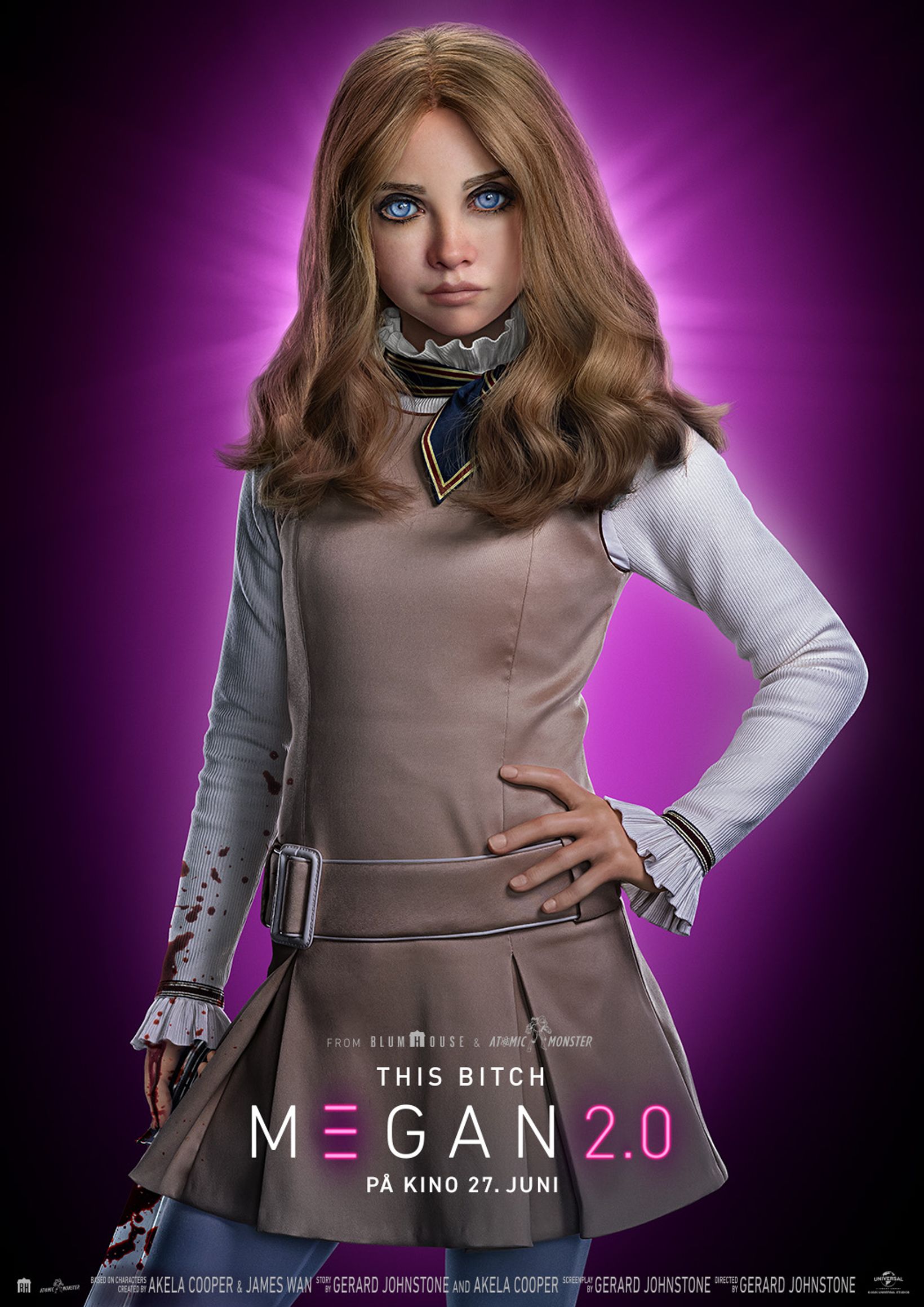 Plakat for 'M3GAN 2.0'