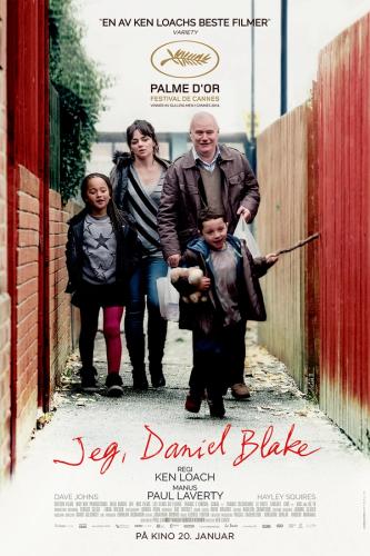 Plakat for 'Jeg, Daniel Blake'